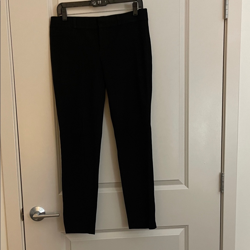Banana Republic Sloan Black Slim-Fit Pants